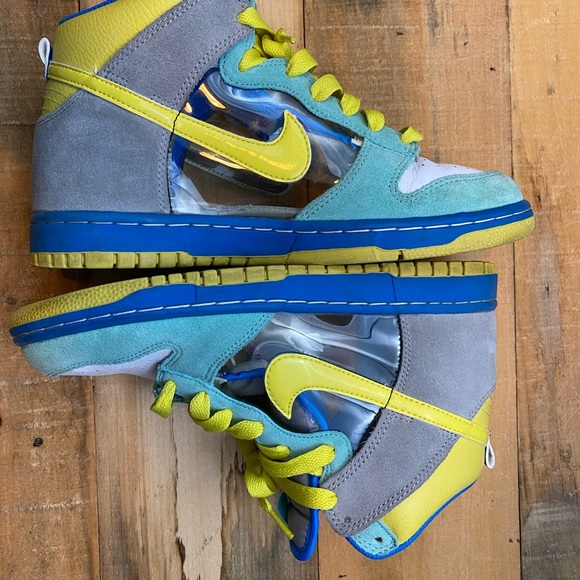 clear nike dunks